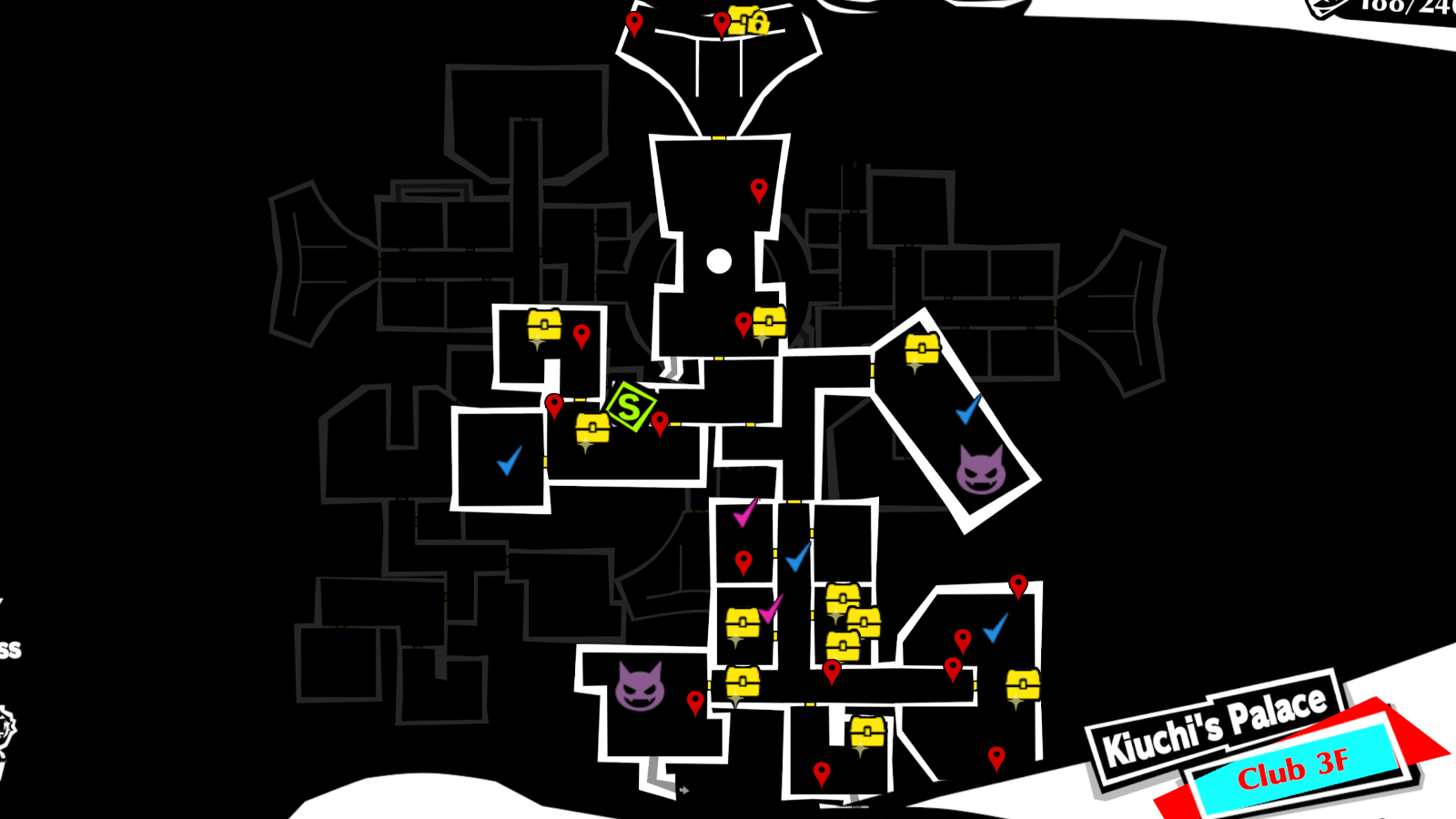 Club 3F Map