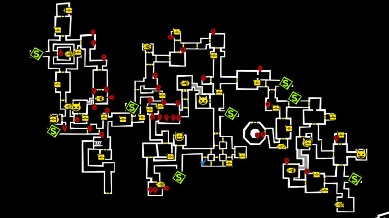 Castle Keep Depths Map